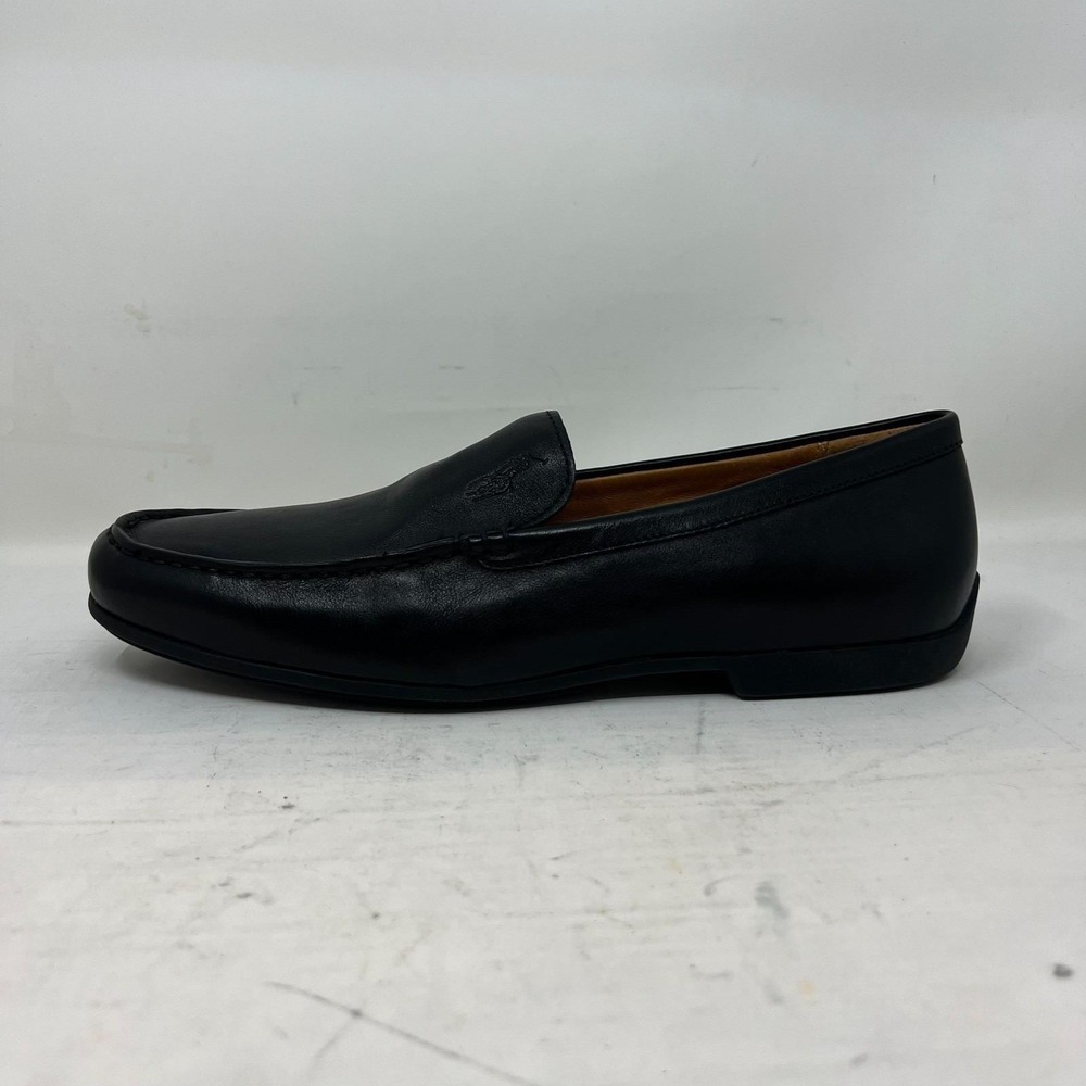 Polo Ralph Lauren Allon Loafers Mens 10D Black Leather Slip On Driving Shoes VTG - Picture 4 of 15